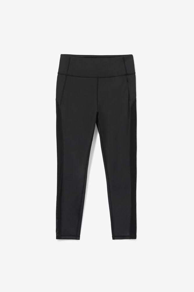 Fila Legging Womens Black Forza 7/8s - Ireland 46782-EDAR